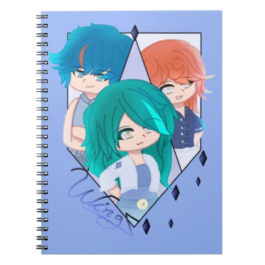 Cahier photo en spirale Wingz Warriors (Devant)