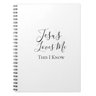 Cahier photo Jésus m'aime je sais cela