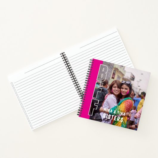 Cahier photo magenta Définition BBF et Sœurs (Intérieur)