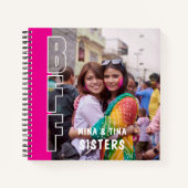 Cahier photo magenta Définition BBF et Sœurs (Devant)