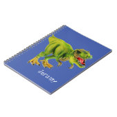 Cahier photo spirale dinosaure personnalisé (Côté gauche)