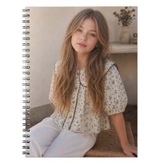 Cahier photo spirale Douce esthétique bohème Fille