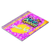 cahier photo spirale drip queen (Côté gauche)