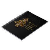 Cahier photo spirale en forme d'arbre léopard pour (Côté gauche)