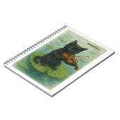 Cahier photo spirale Wonky Zoo Black Kitty (Côté gauche)