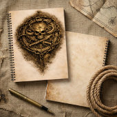 Cahier Pirate du Pièce Maudite – Couverture de par