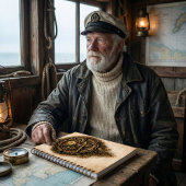 Cahier Pirate du Pièce Maudite – Couverture de par