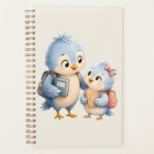 Cahier planificateur joli oiseau (Devant)