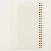 Cahier planificateur joli oiseau (Dos)