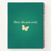 Cahier planificateur papillon (Dos)