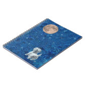 Cahier pleine lune Westie (Côté gauche)