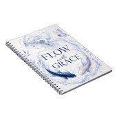 Cahier Poisson Koi Fleurir Avec Grâce (Côté Droit)