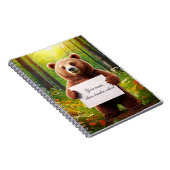 Cahier pour bébé fille - insérez votre nom (Côté Droit)
