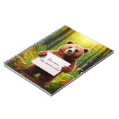 Cahier pour bébé fille - insérez votre nom (Côté gauche)