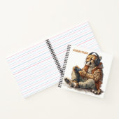 Cahier pour enfants Gamer Guépard (Intérieur)