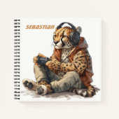 Cahier pour enfants Joueur Guépard (Devant)