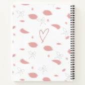 Cahier pour filles mignonnes (Dos)