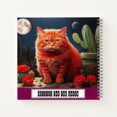 Cahier pour les amoureux des chats (Dos)