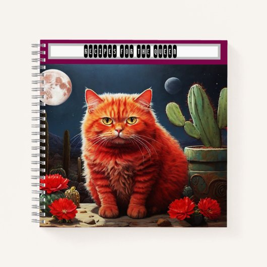Cahier pour les amoureux des chats (Devant)