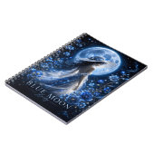 Cahier Premium Blue Moon Lady Version Sombre (Côté gauche)