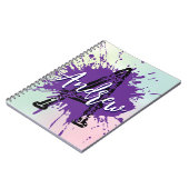 Cahier Préparatoire Moderne Monogrammé pour la Ren (Côté gauche)