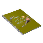Cahier Priez, Recevez, Croyez (Côté Droit)
