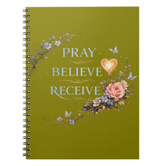Cahier Priez, Recevez, Croyez (Devant)