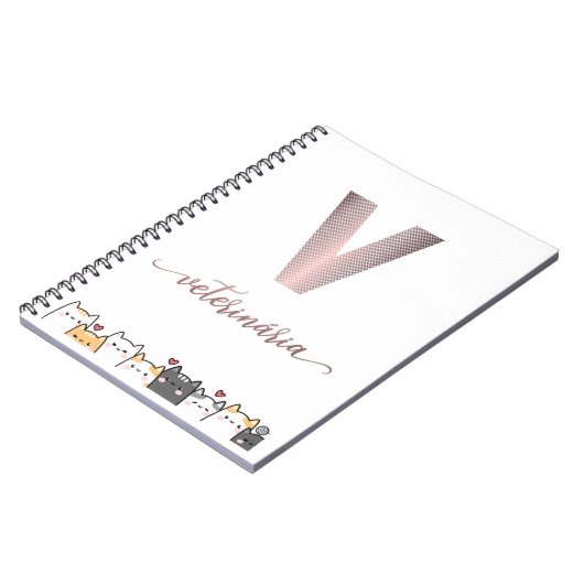 Cahier profession vétérinaire (Côté gauche)