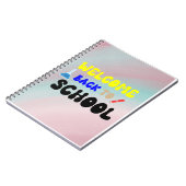 Cahier Pschool - Cadeau pour l'étudiant 2025 (Côté gauche)