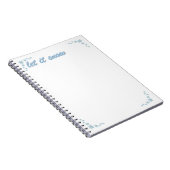 Cahier Que la neige tombe (Côté Droit)