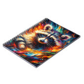 Cahier radiant Raton laveur Ember (Côté gauche)