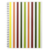 Cahier rayé de couleur (Devant)