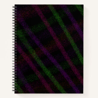 Cahier Rayures Automnales Maussades – Journal Somb