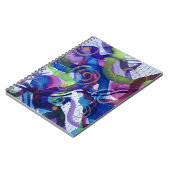Cahier relié en spirale (Côté gauche)