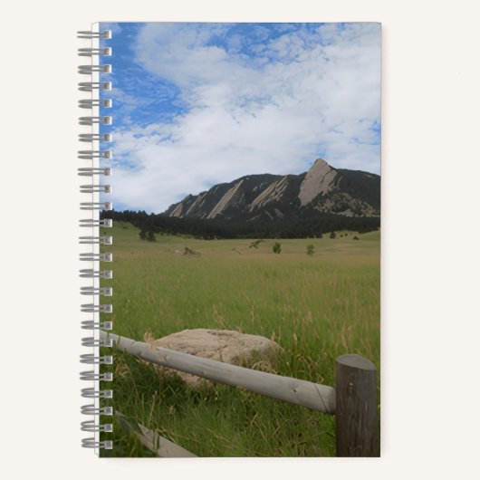Cahier Relié Flatirons Meadows (Recto)