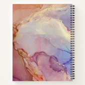 Cahier relié spirale élégant pour collège (Dos)