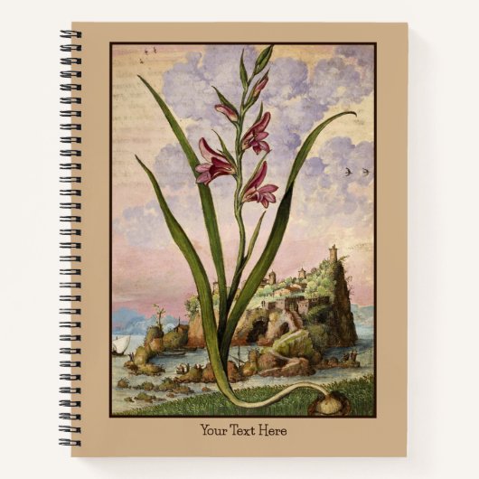 Cahier Renaissance Gladioli (Devant)