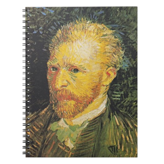 Cahier Rétro Portrait de Van Gogh (Devant)