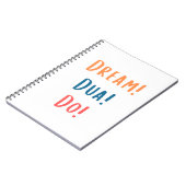 Cahier - Rêve Dua Do (Côté gauche)