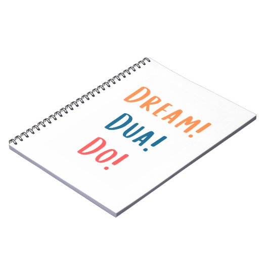 Cahier - Rêve Dua Do (Côté gauche)