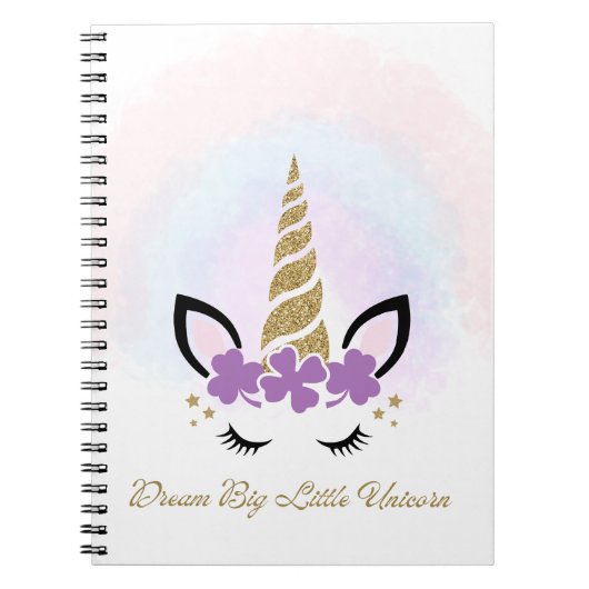 Cahier Rêves de Licorne (Devant)