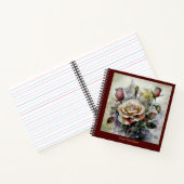 Cahier Rosa semperflorens Aquarelle (Intérieur)