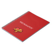 Cahier Rouge Amelia Heart (Côté gauche)