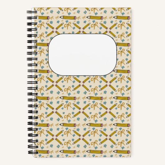 Cahier rubans et crayons (Recto)