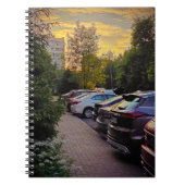 Cahier Rue de l'Heure Dorée – Personnalisable (Devant)
