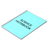 Cahier scientifique de l'étudiant (Côté gauche)