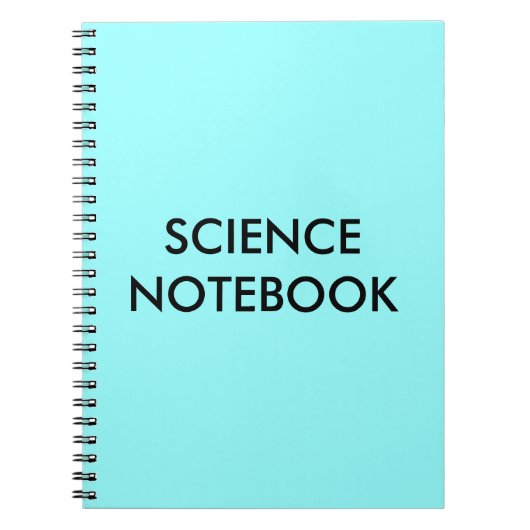 Cahier scientifique de l'étudiant (Devant)