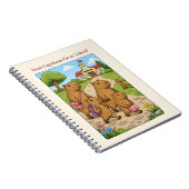 Cahier Scolaire Capybara (Côté Droit)