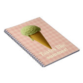 Cahier Scolaire Spirale Rose Amusant (Côté Droit)