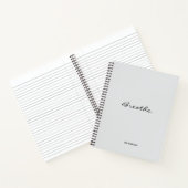 Cahier Simple (Intérieur)